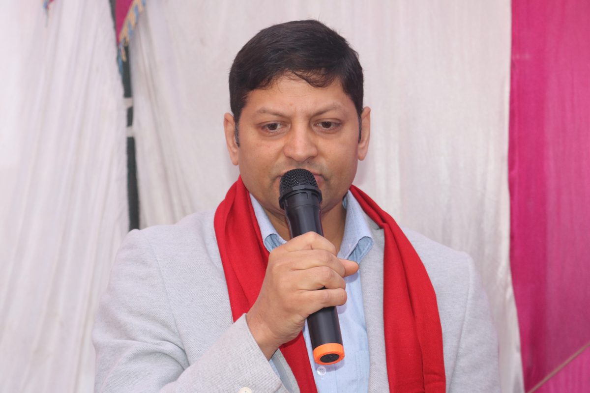 राष्ट्रिय व्यापार संघद्धारा रक्तदान तथा नयाँ वर्षको शुभकामना आदानप्रदान