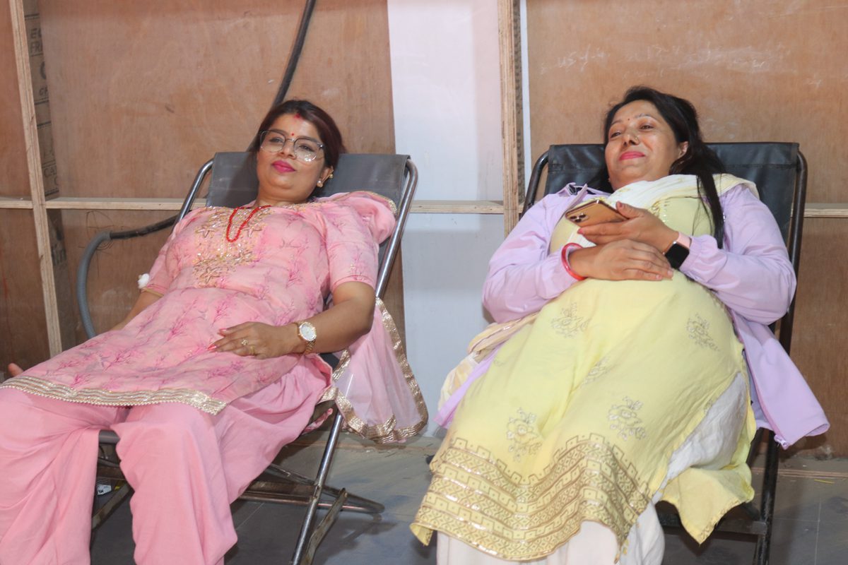 सुनौलाबजार नेवारपानी समाज काठमाडौंद्धारा पात्रो विमोचनसँगै रक्तदान कार्यक्रम आयोजना