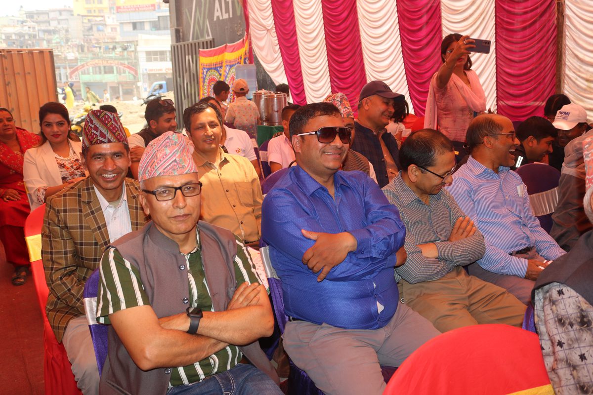 सुनौलाबजार नेवारपानी समाज काठमाडौंद्धारा पात्रो विमोचनसँगै रक्तदान कार्यक्रम आयोजना