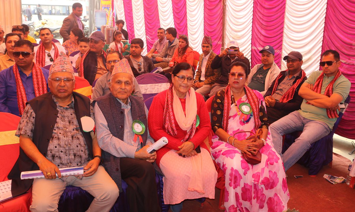 सुनौलाबजार नेवारपानी समाज काठमाडौंद्धारा पात्रो विमोचनसँगै रक्तदान कार्यक्रम आयोजना