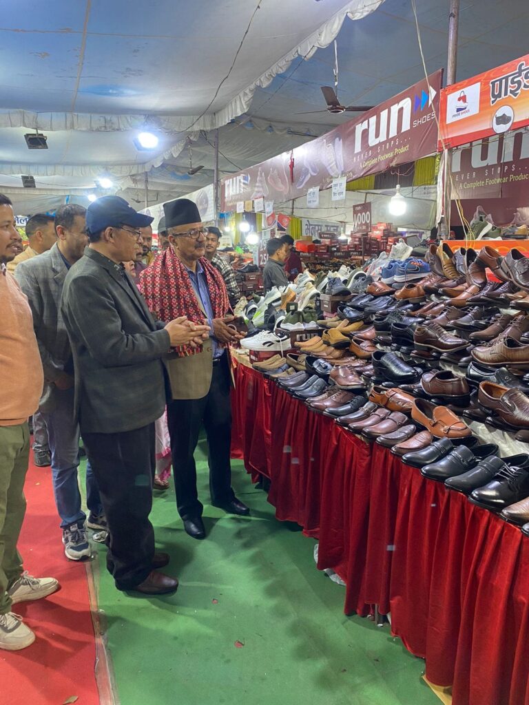 भकृटीमण्डपमा सुरु भयो ‘सिटिजन फुटवेयर बृहत जुत्ता चप्पल व्यापार मेला’