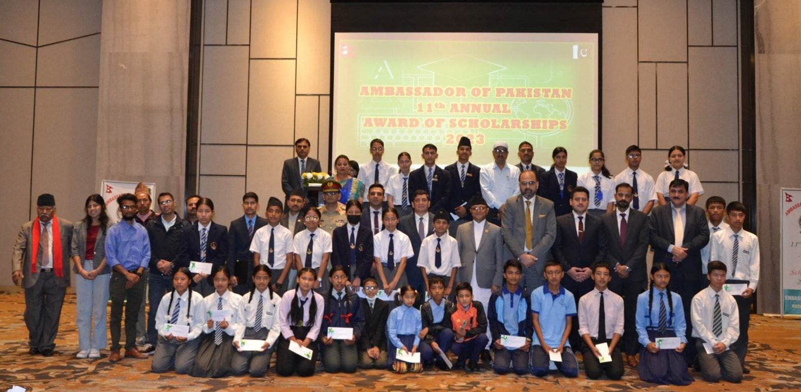 नेपालस्थित पाकिस्तानी राजदूतावासद्वारा १ सय ९८ बिद्यार्थीलाई छात्रवृत्ति प्रदान
