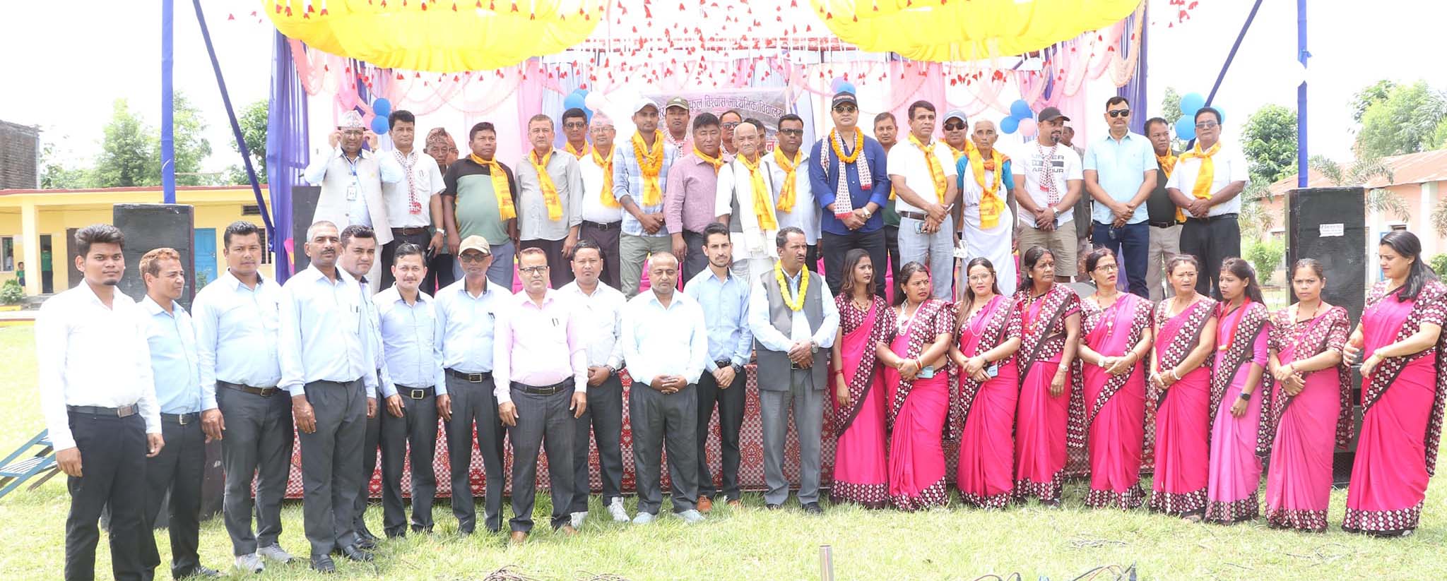 व्यवसायी पुरीले मोरङमा निर्माण गरिदिए विद्यालय भवन