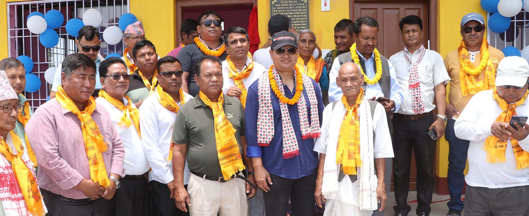 व्यवसायी पुरीले मोरङमा निर्माण गरिदिए विद्यालय भवन