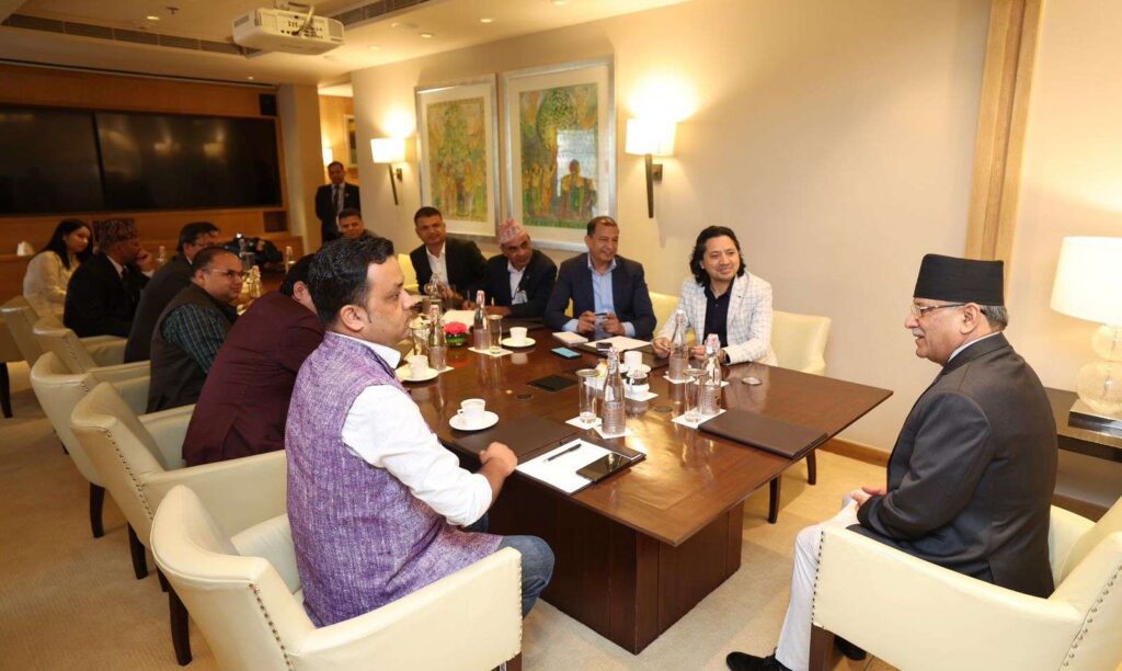 मोदीसंग तीन पटक एक्लाएक्लै भेटपछि विग्रन लागेको परिस्थिति सहज बन्यो : प्रधानमन्त्री प्रचण्ड