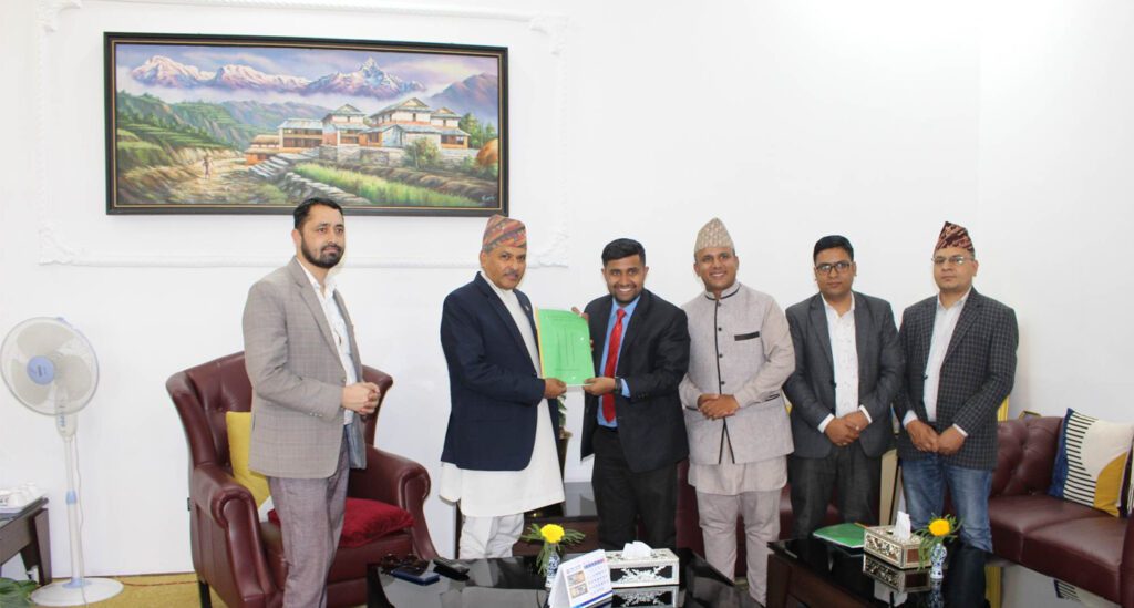 इमानले अन्तर देशीय डिजिटल कारोबार प्रतिवेदन राष्ट्र बैंकलाई बुझायो