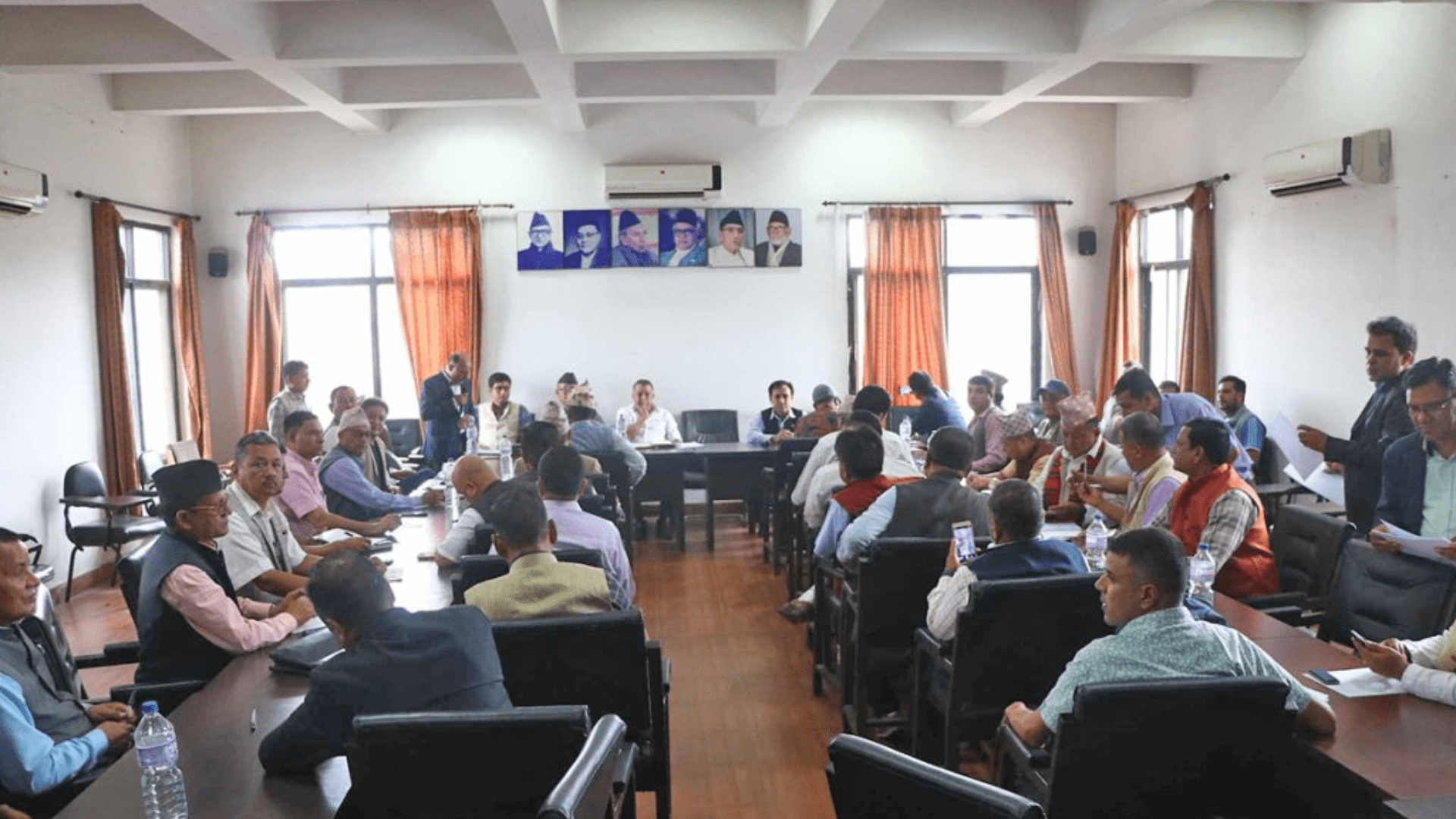 नेपाली कांग्रेस जिल्ला सभापतिहरूको बैठक आज पनि बस्दै