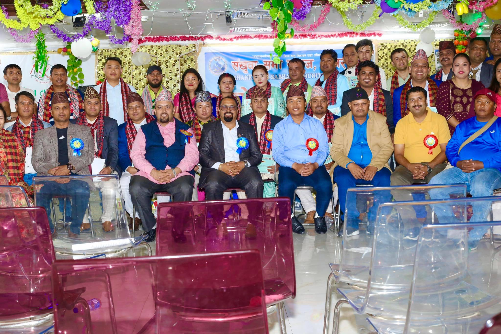 संखुवासभा समाज कतारको बाढीपीडित ५ परिवारलाई आर्थिक सहयोग