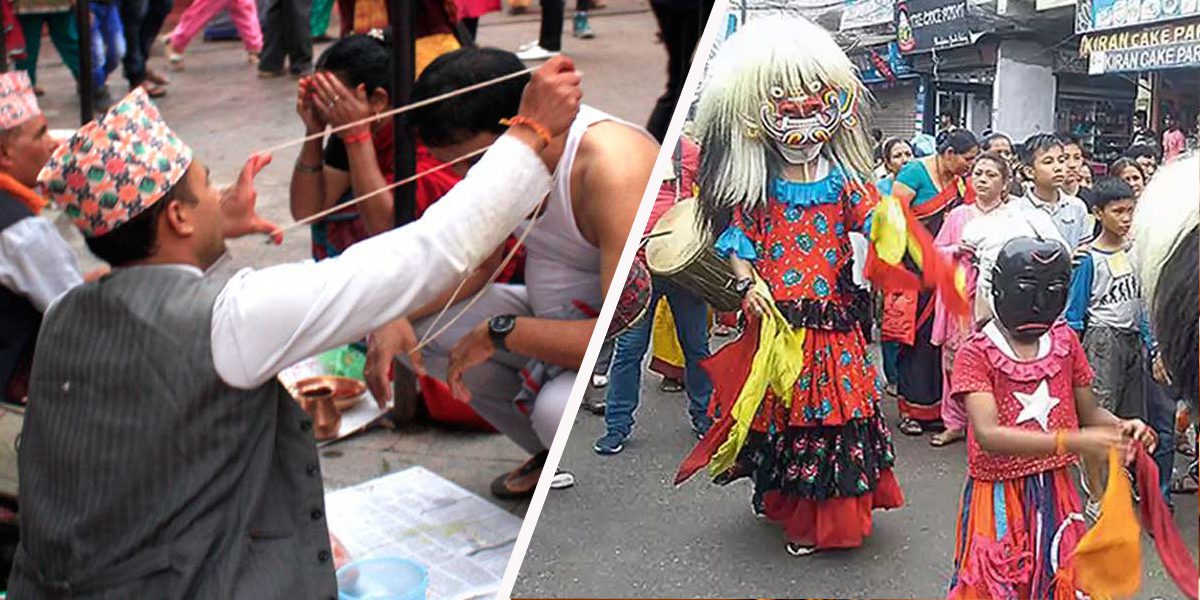 आज जनै पूर्णिमा र गाईजात्रा पर्व मनाइँदै