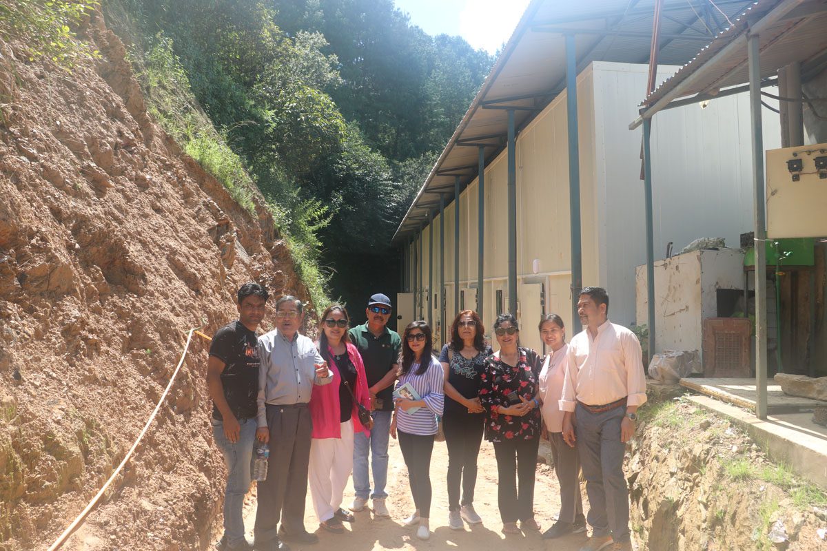 कृषकलाई च्याउ खेती गर्न रोटरी क्लब अफ महाराजगञ्जको सहयोग
