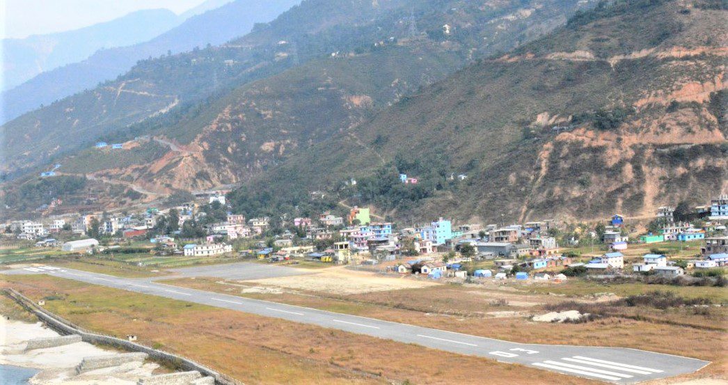 रामेछापमा उडान भर्न मान्दैनन् निजी विमान कम्पनी, मन्थली विमानस्थल सुनसान