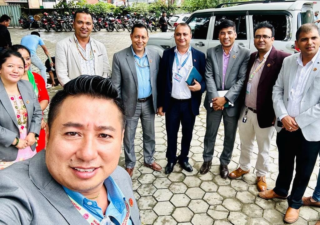 वैदेशिक रोजगार विभागमा मेलमिलाप केन्द्रको कार्यकक्ष बन्ने, संघका अध्यक्ष भण्डारीले गरे शिलान्यास