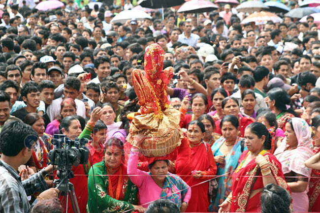सुदूरपश्चिम प्रदेशमा गौरा पर्व धुमधामका साथ मनाइदै, राष्ट्रपतिबाट शुभकामना