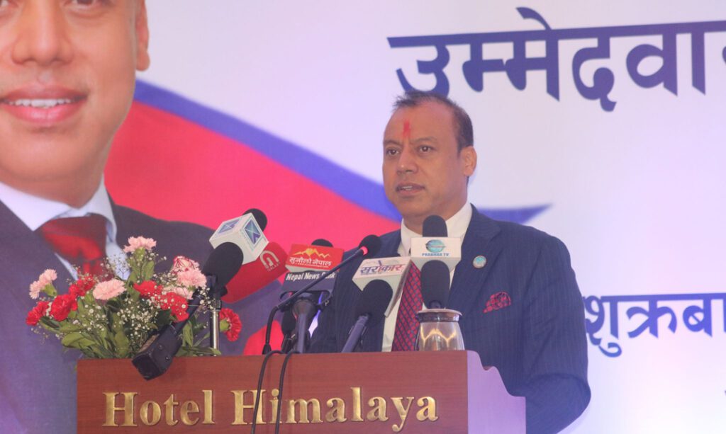 गैरआवासीय नेपाली संघको अध्यक्षमा महेशकुमार श्रेष्ठद्धारा उम्मेदवारी घोषणा