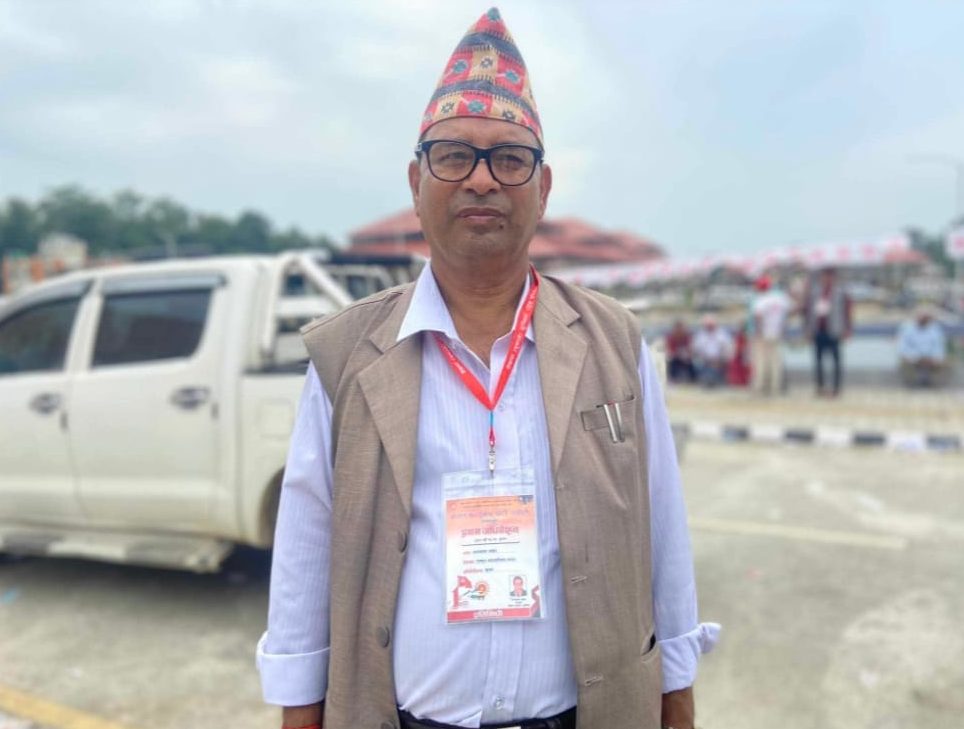 लुम्बिनी एमालेको अध्यक्षमा राधाकृष्ण कँडेल विजयी