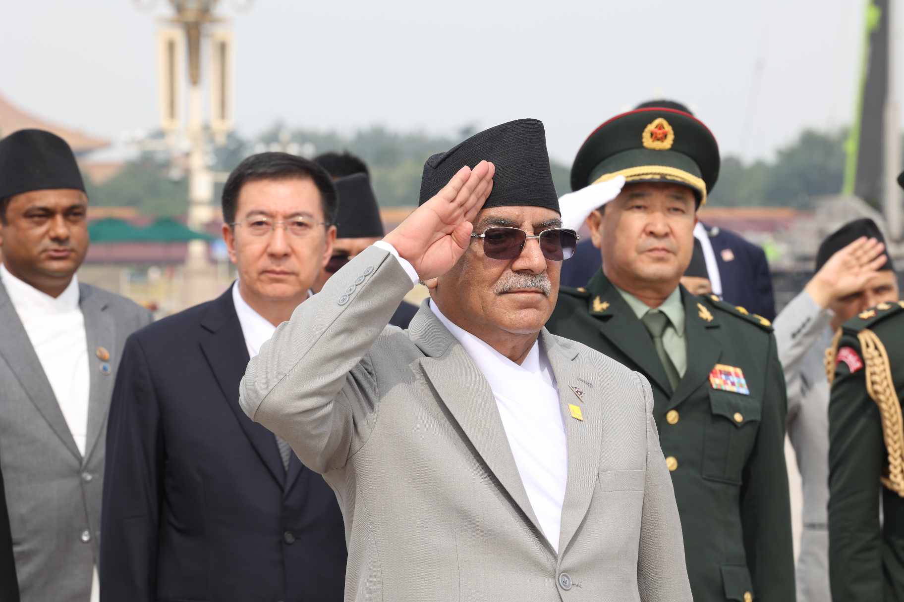 प्रधानमन्त्री प्रचण्डले आज ल्हासा भ्रमण गर्दै