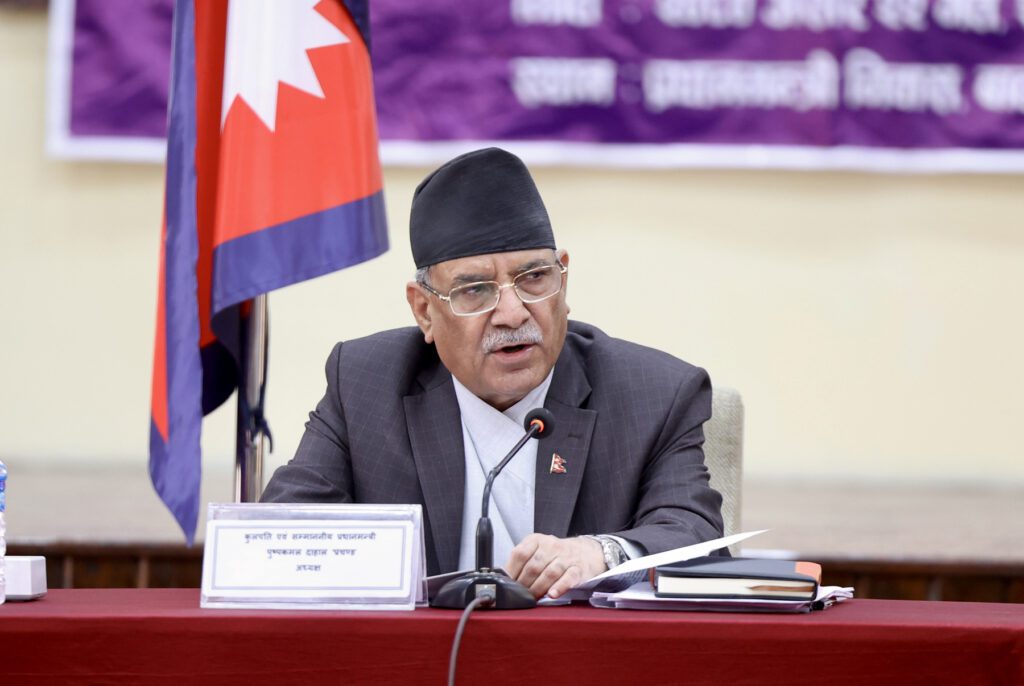बालबालिकाको अधिकार तथा हकहितको संरक्षण गर्न नेपाल सरकार प्रतिबद्ध छ : प्रधानमन्त्री दाहाल