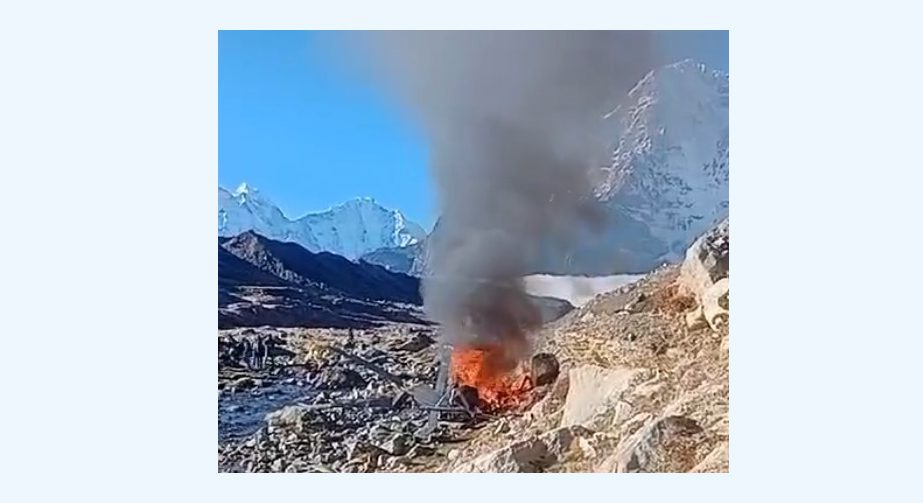 मनाङ एयरको हेलिकोप्टर दुर्घटना, पाइलट घाइते