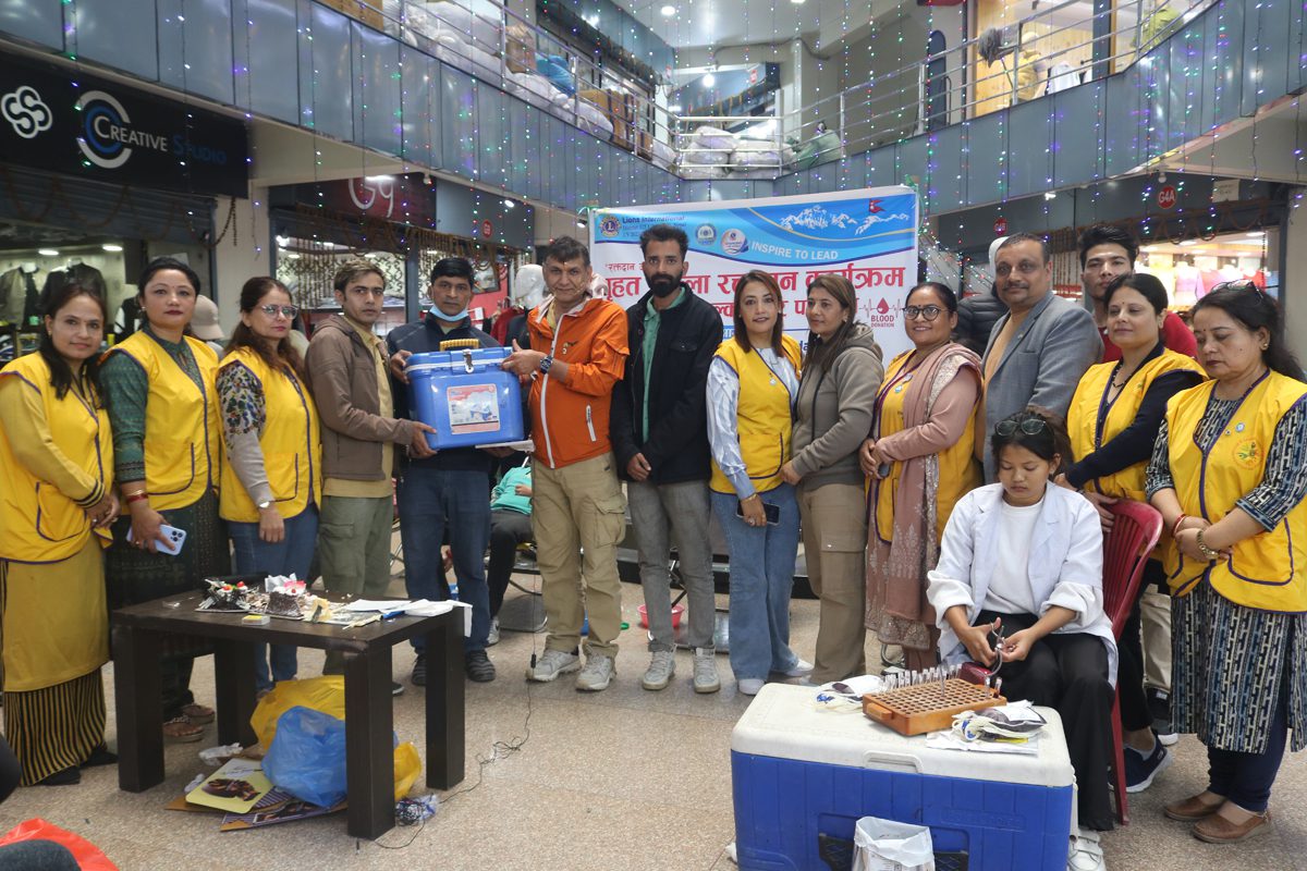 जन्मदीनको अवसरमा वृहत रक्तदान तथा स्वाथ्य परिक्षण कार्यक्रम आयोजना