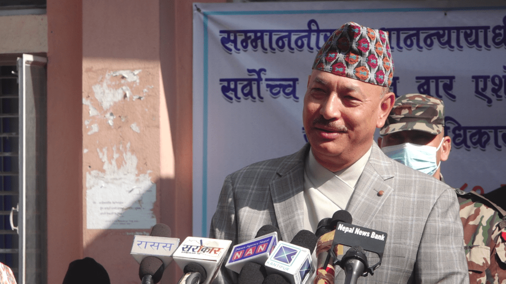 अनलाइनबाट मुद्दा दर्ता गर्ने प्रणाली चाँडै लागू हुन्छः प्रधानन्यायाधीश श्रेष्ठ