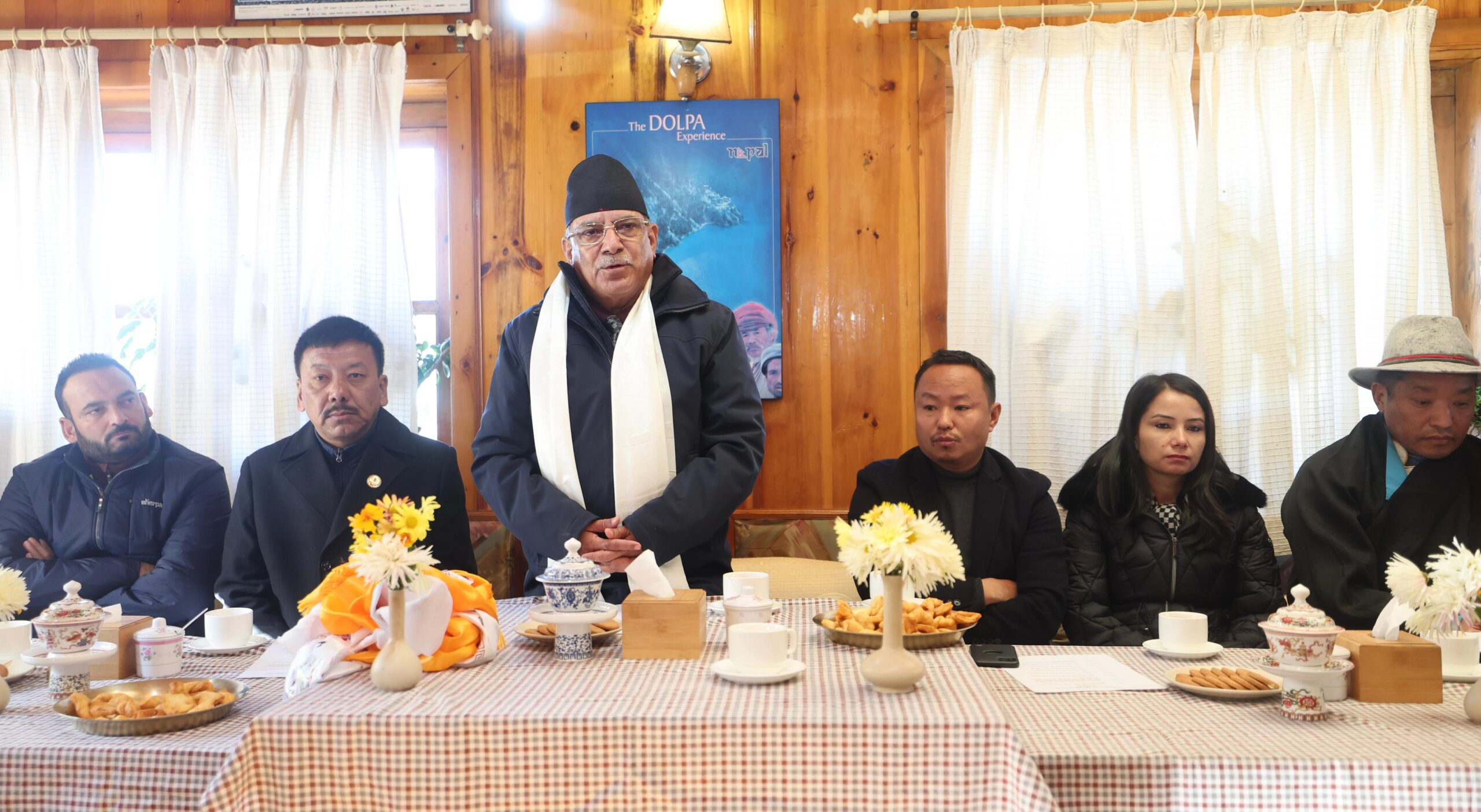 खुम्बु पुगेर प्रधानमन्त्री प्रचण्डले भने –‘पर्यटन विकासको अनन्त स्रोत हो सगरमाथा क्षेत्र’