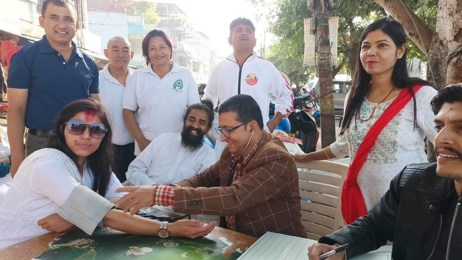 पतञ्जलि योग समितिको आयोजनामा दमकमा वृहत् रक्तदान कार्यक्रम