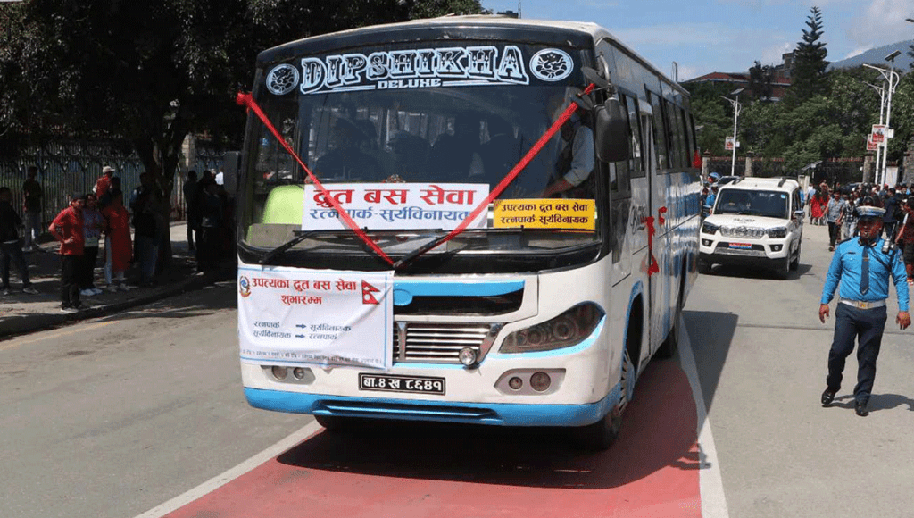 द्रुत बस सेवा आजदेखि पुनः सञ्चालनमा
