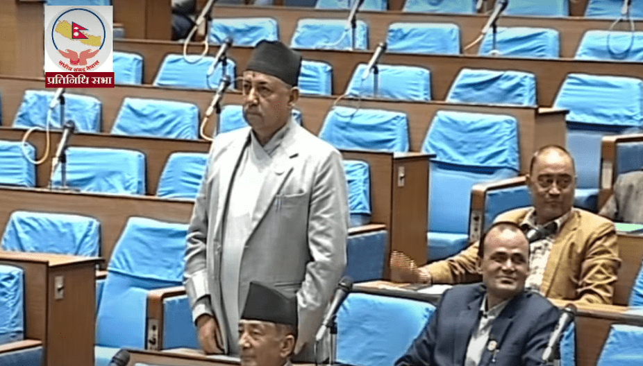 सदनमा कांग्रेस सांसद गौतमको सरकारप्रति व्यङ्ग्य : नबोलेरै बिताए शून्य समय