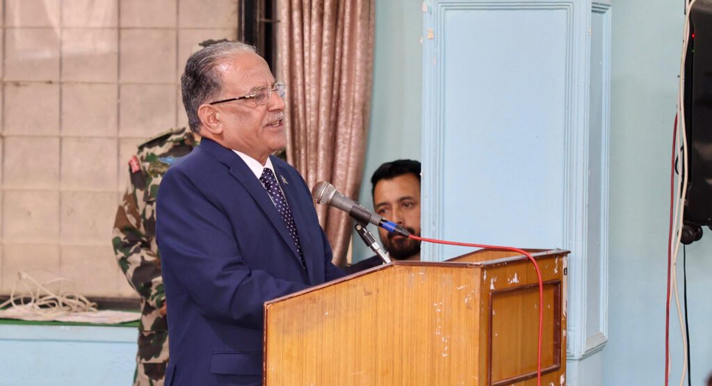 अर्थतन्त्रको दबाव हटाउन राष्ट्रिय गोलमेच गर्छौं : प्रधानमन्त्री प्रचण्ड