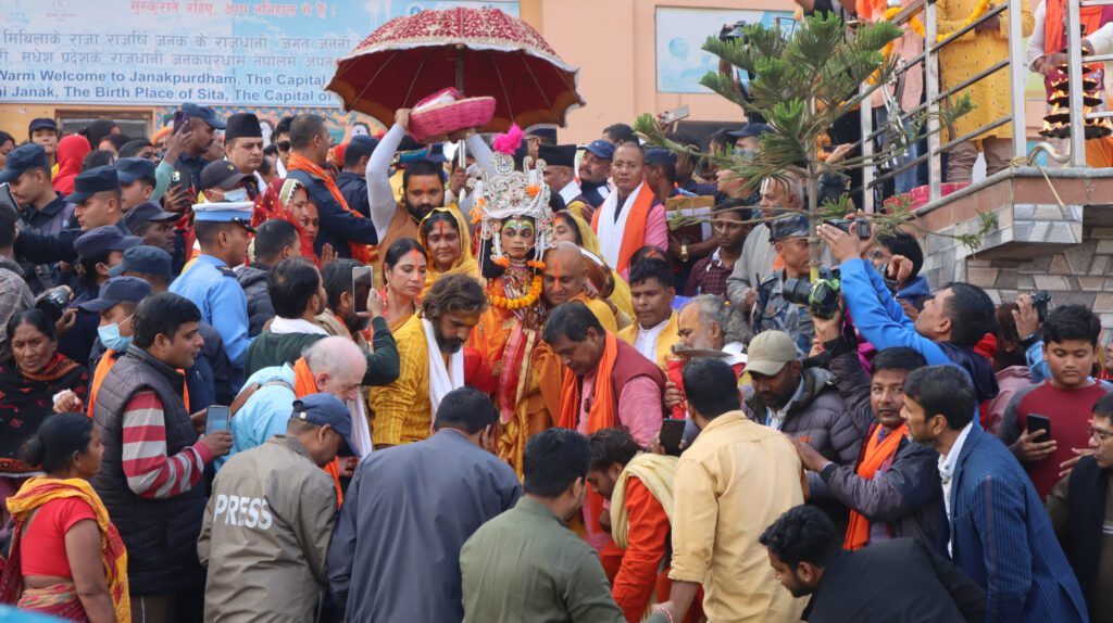 विवाहपञ्चमी महोत्सव : मटकोर सम्पन्न, भोलि स्वयंवर र विवाह
