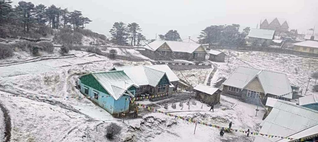 उच्च क्षेत्रमा सुरू भयो हिमपात, चिसो बढ्यो