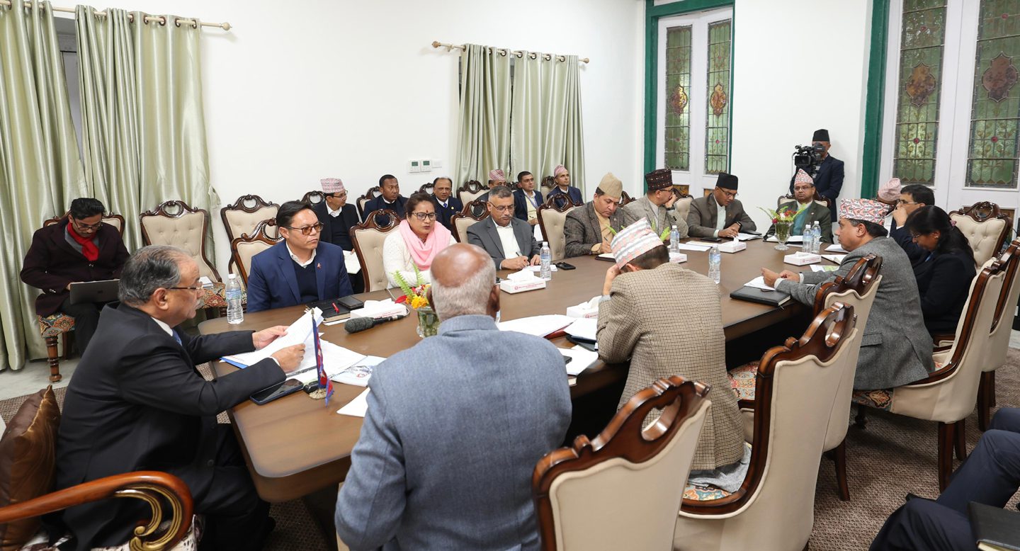 जहाज खरिद प्रक्रिया शतप्रतिशत त्रुटिरहित र पारदर्शी बनाउन प्रधानमन्त्री प्रचण्डको निर्देशन