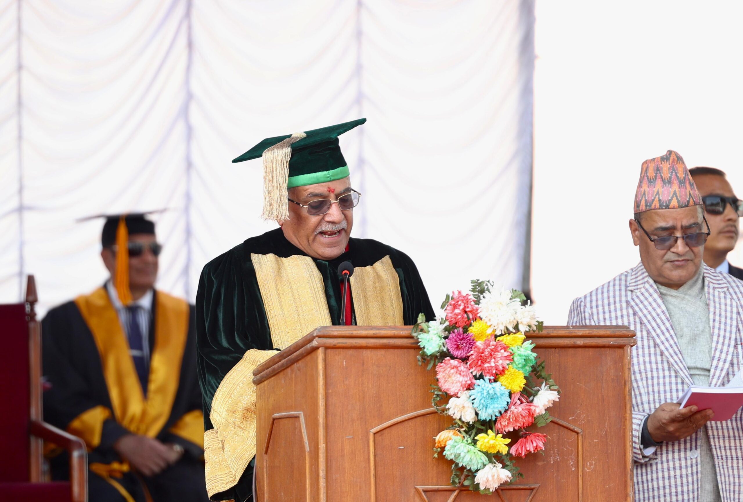 योग्यताको आधारमा विश्वविद्यालयमा उपकुलपतिको नियुक्ति हुन्छ : प्रधानमन्त्री प्रचण्ड