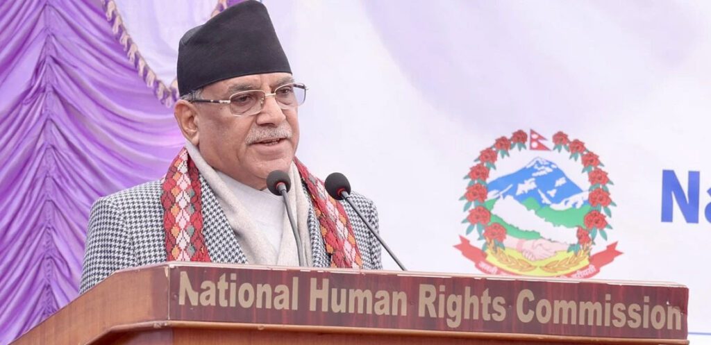 संक्रमणकालीन न्यायलाई टुंगोमा पुर्याउन लगातार पहल गरिरहेको छु : प्रधानमन्त्री प्रचण्ड