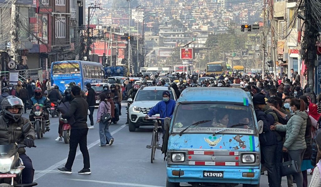 त्रिविको ४९औँ दिक्षान्तर समारोहका कारण उपत्यकाको ट्राफिक व्यवस्थापन अस्तव्यस्त