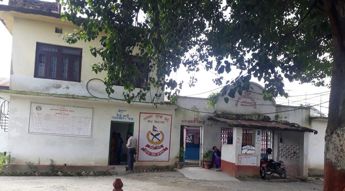 सजाय सकिने दिनमै कैदीको मृत्यु