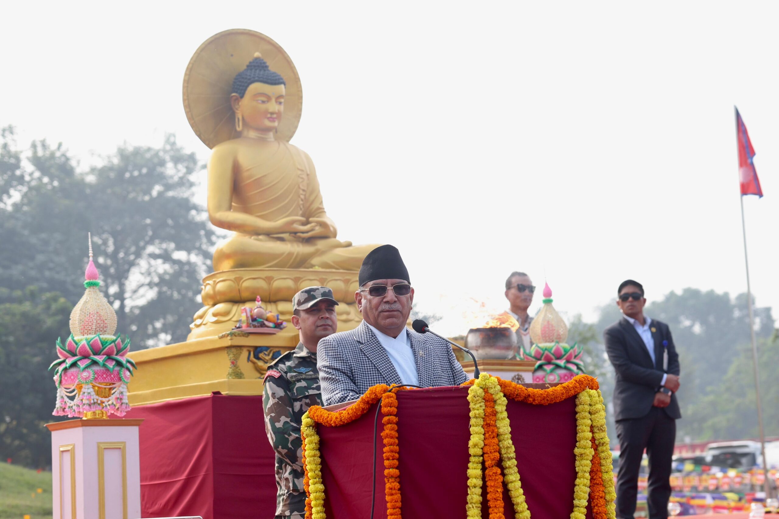 आजको विश्वमा शान्तिको आवश्यकता बढ्दै गएको छ : प्रधानमन्त्री दाहाल