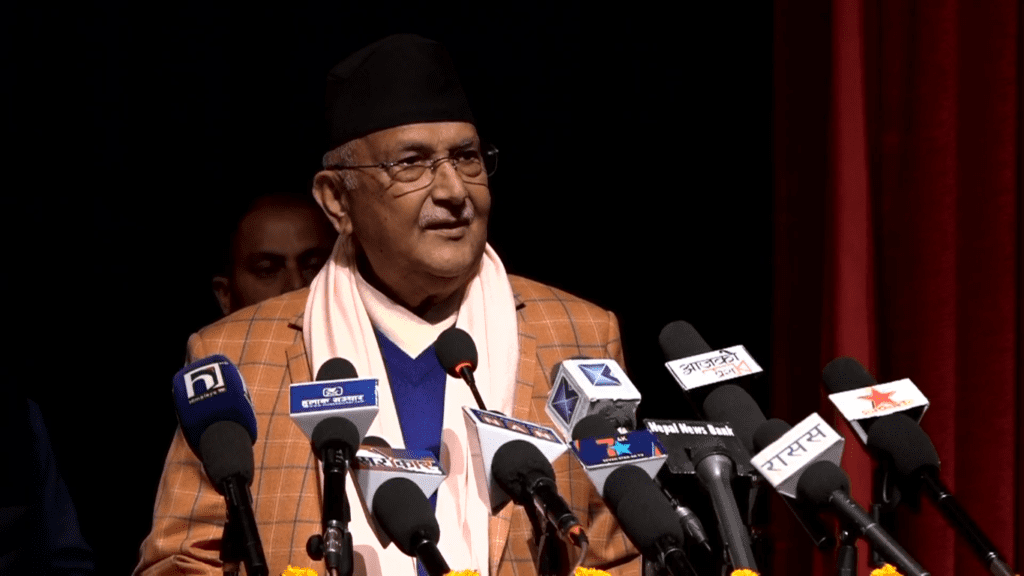 जनताका पक्षमा बोल्दा अनियन्त्रित हुनु कमजोरी भएपनि विचारमा त्रुटि छैन : ओली