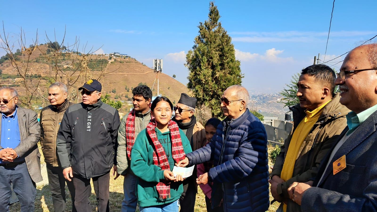 रोटरी क्लब अफ राजधानीले निर्माण ग-यो अपांङ्गमैत्री शौचालय