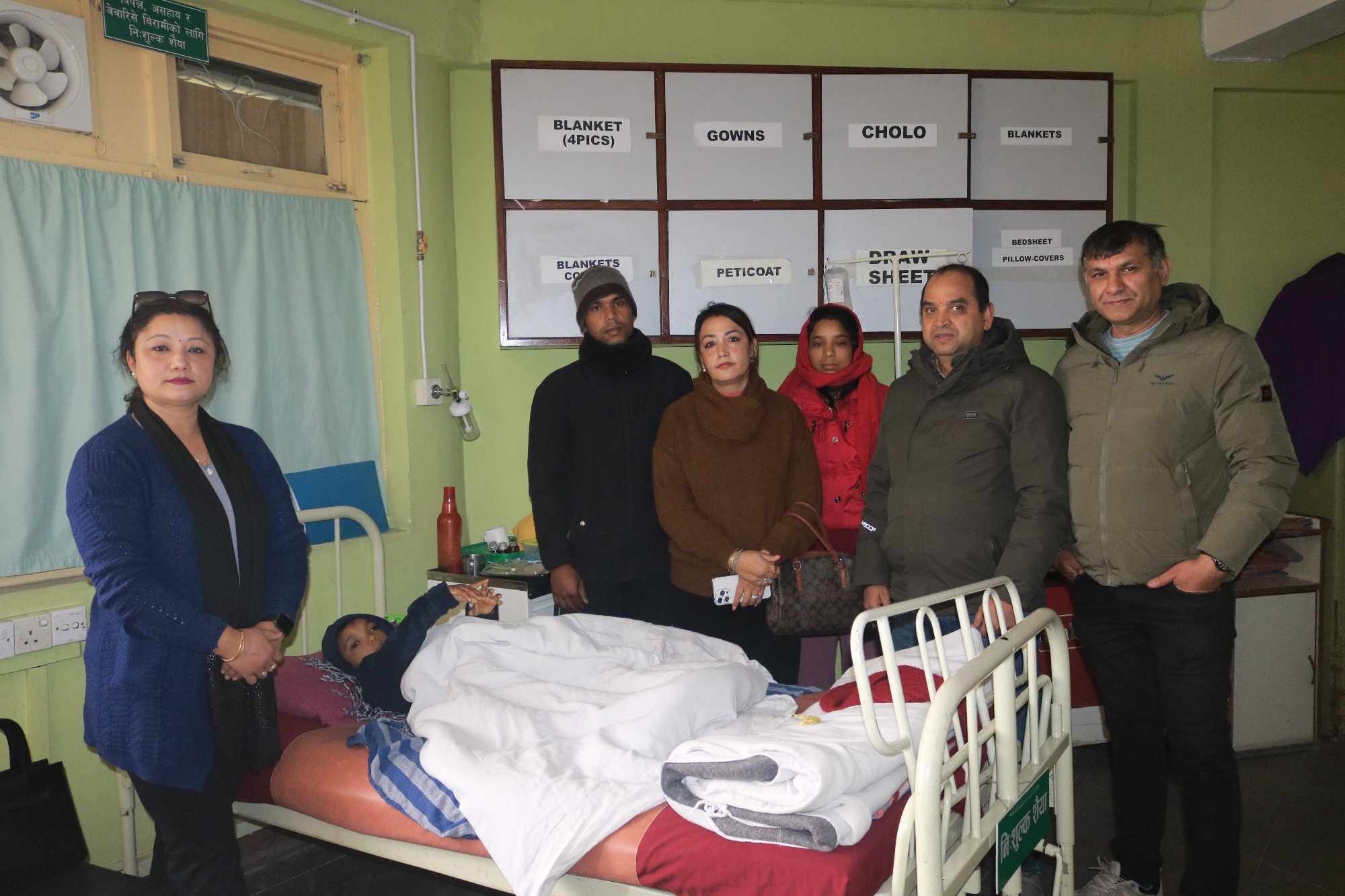 ‘वन्डर उमन’ र रक्तदाता समुहको सहयोगमा गुल्मीका बालकको सफल शल्यक्रिया