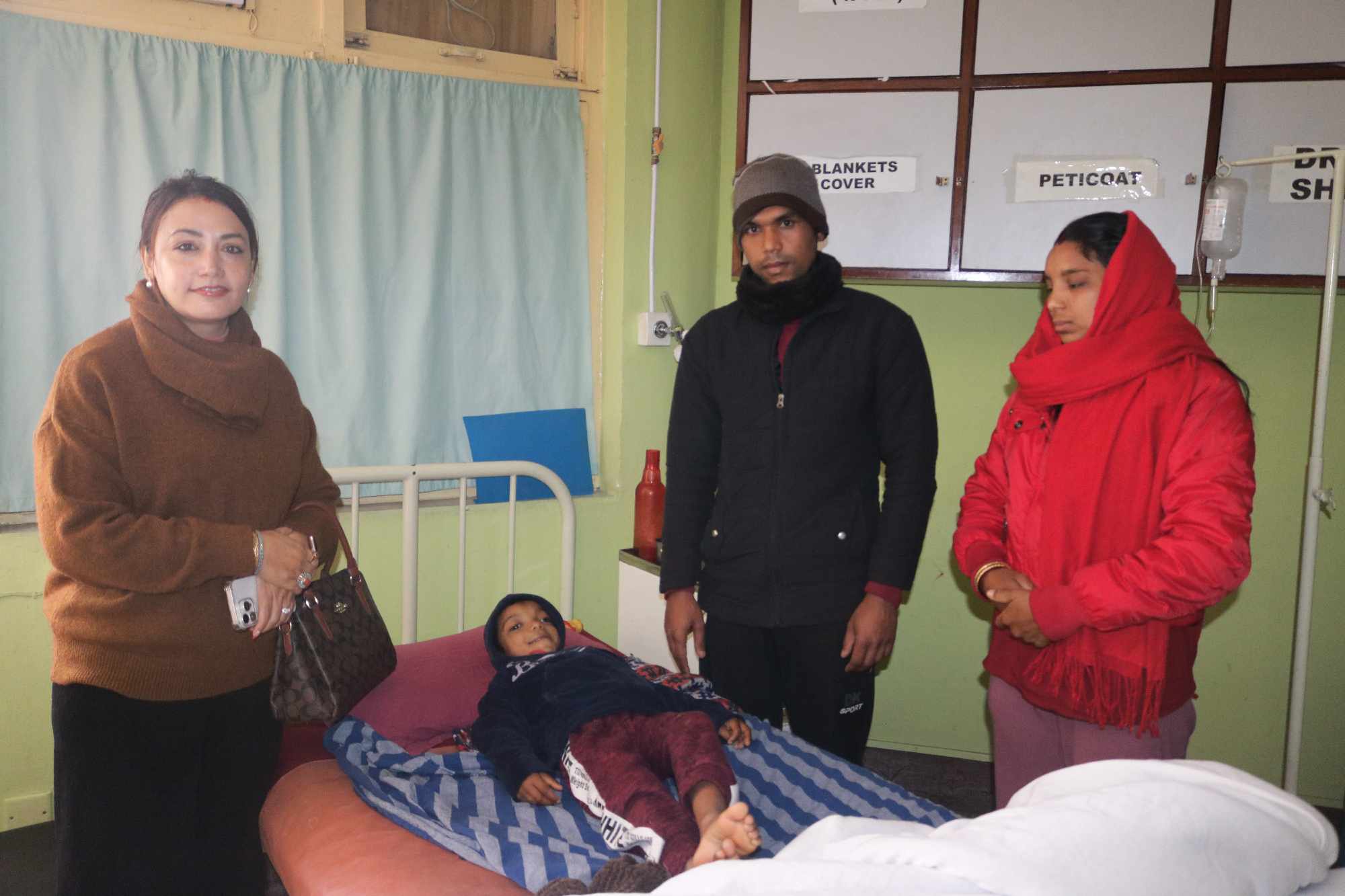 ‘वन्डर उमन’ र रक्तदाता समुहको सहयोगमा गुल्मीका बालकको सफल शल्यक्रिया