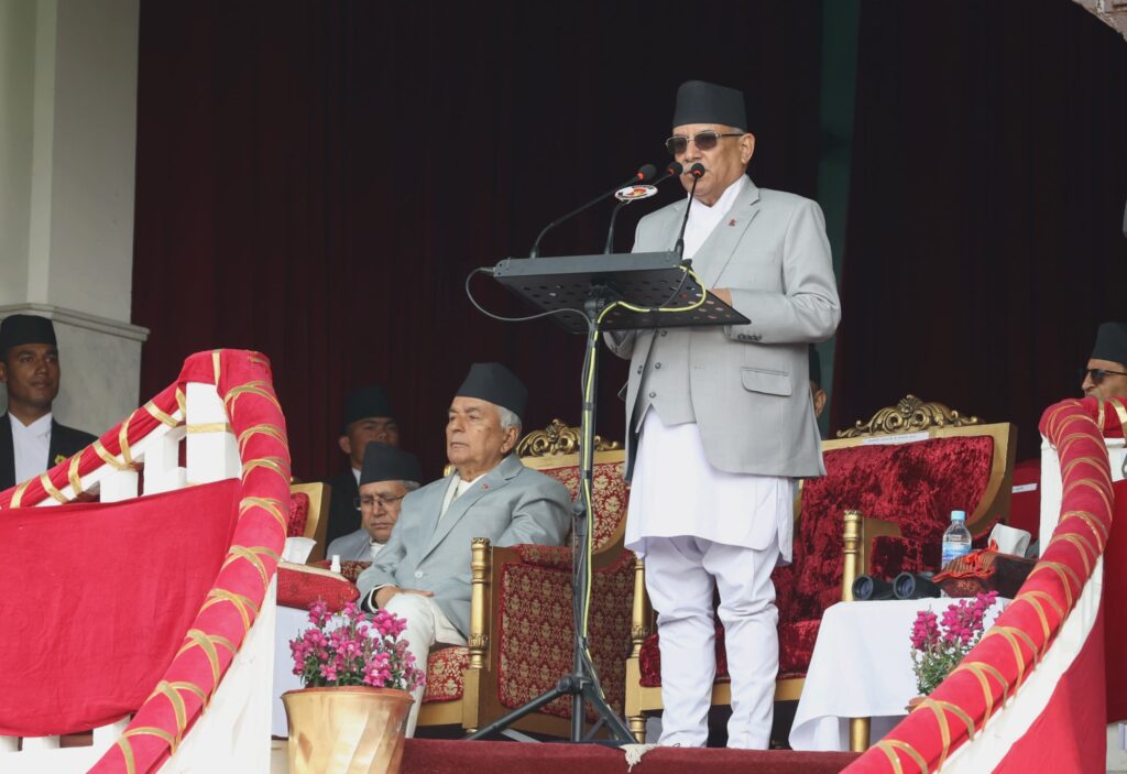 लोकतन्त्रको विकल्प उन्नत लोकतन्त्र : प्रधानमन्त्री
