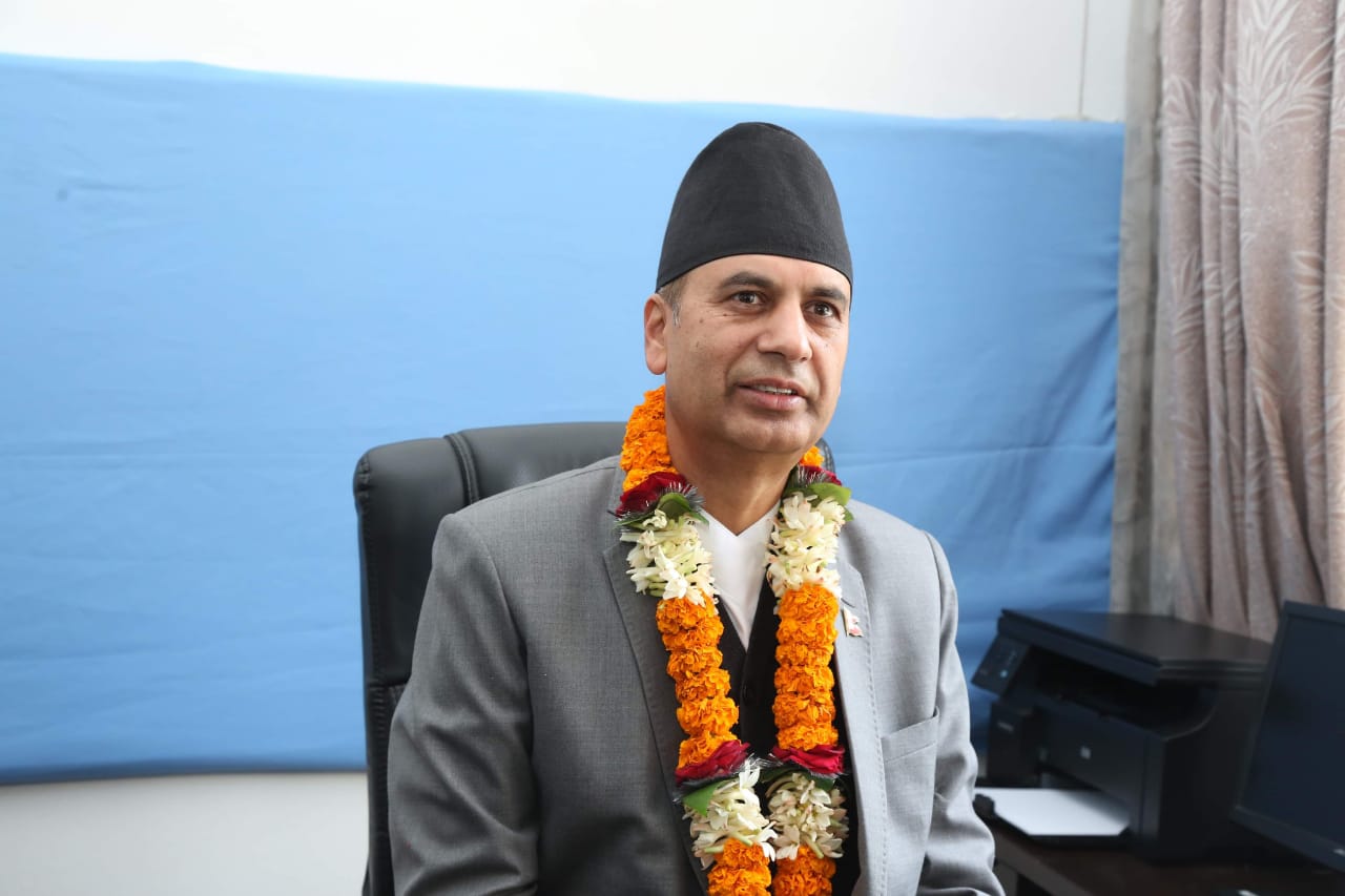 नवनियुक्त महासचिव पाण्डेयले लिए शपथ