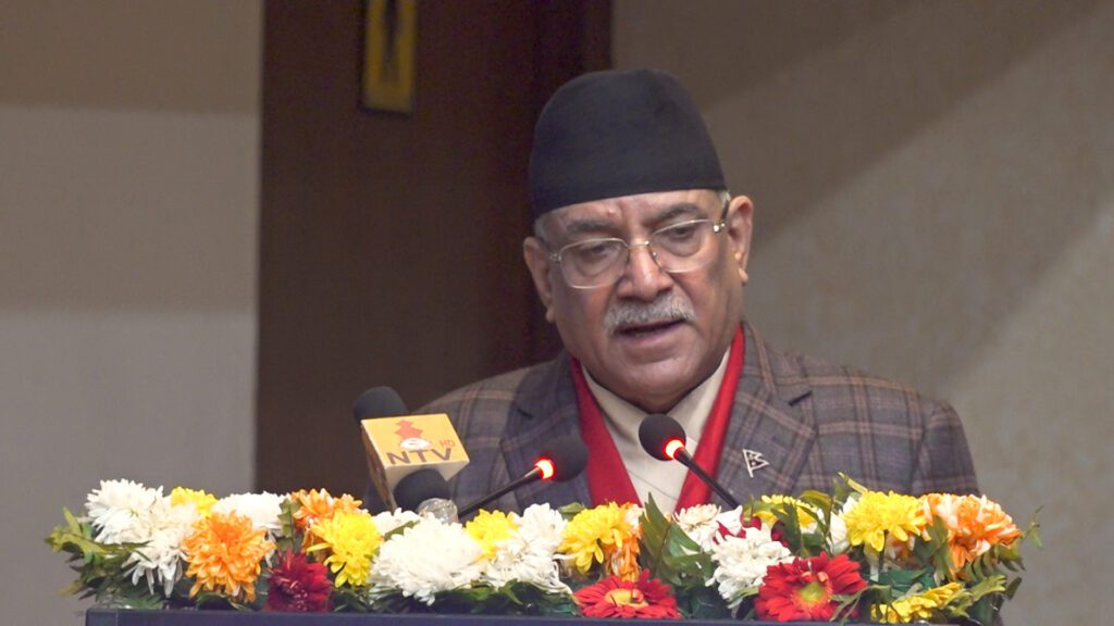 भ्रष्टाचारमुक्त समाज निर्माण नभएसम्म देश बन्दैन : प्रधानमन्त्री दाहाल