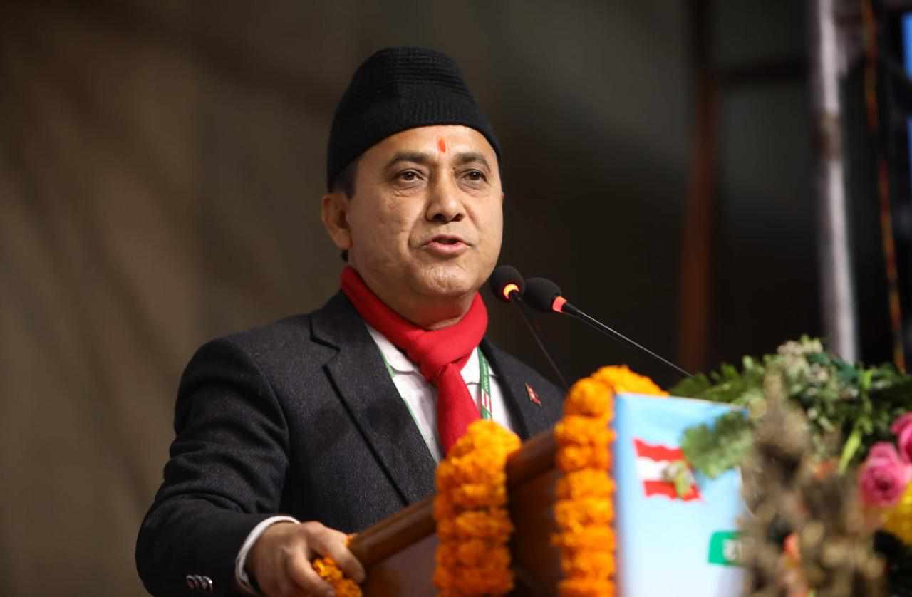 गठबन्धन आगतको सम्झौता नभई विगतले बोकाएको अभिभारा : महामन्त्री शर्मा (प्रतिवेदनसहित)