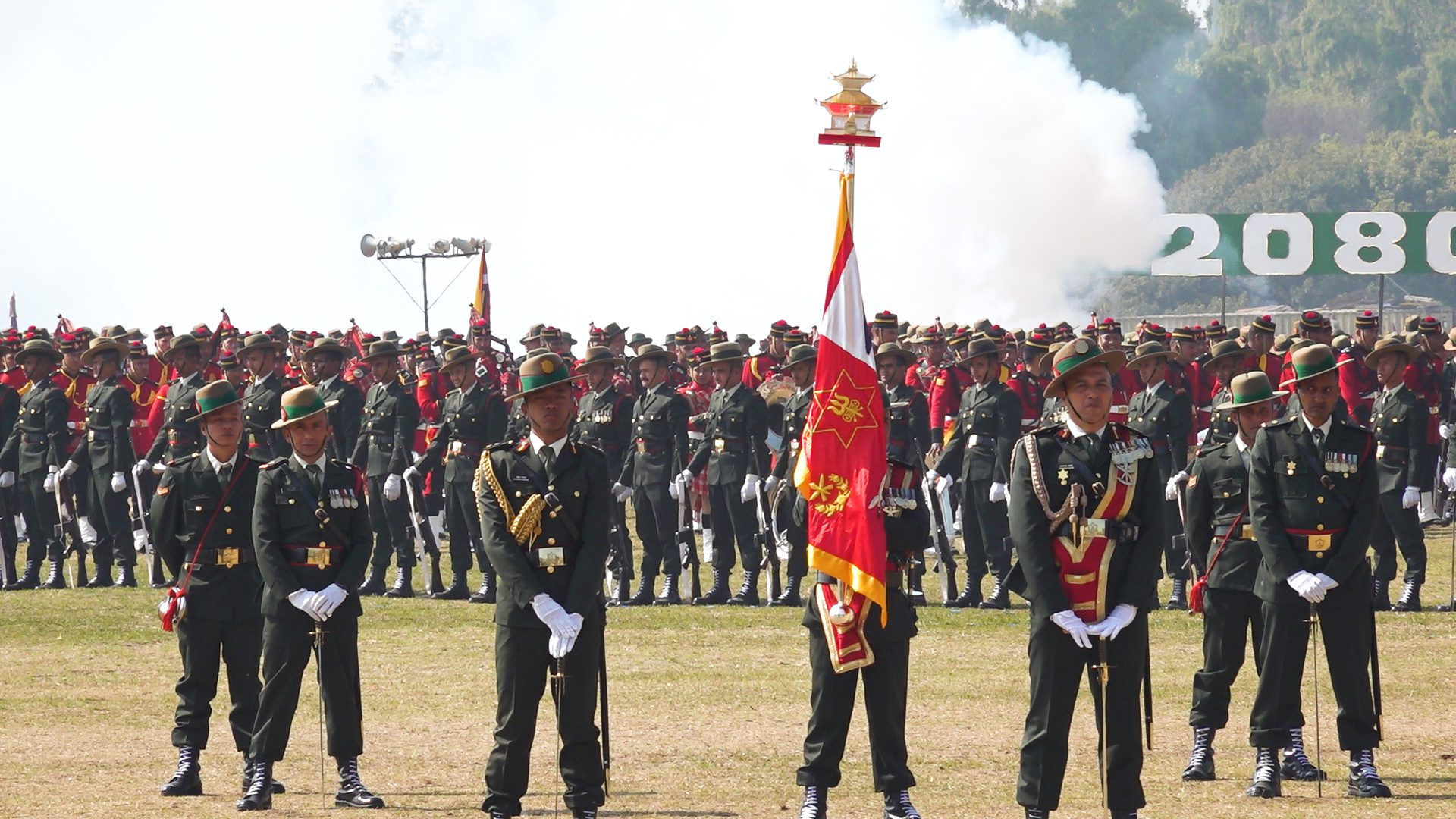 टुँडिखेलमा यसरी मनाइयो सेना दिवस (फोटो फिचर)