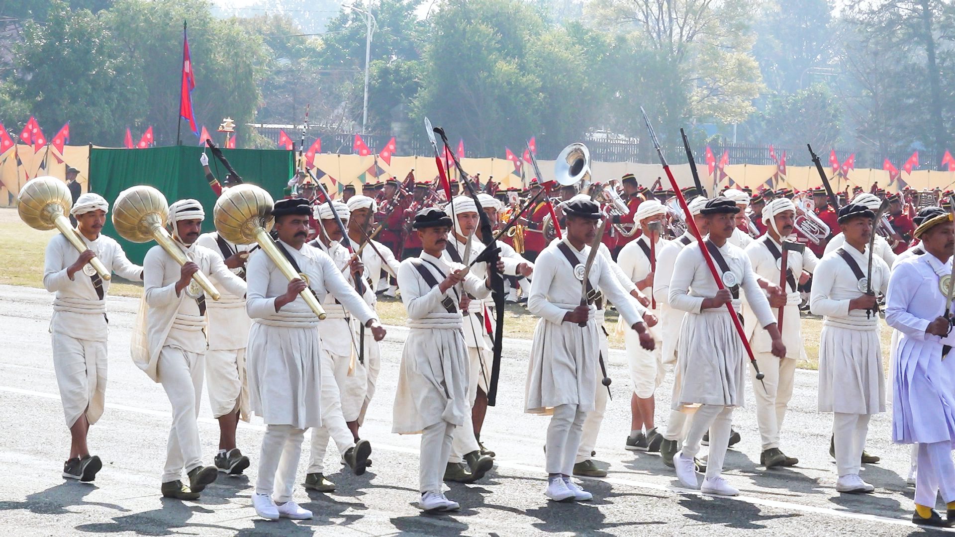 टुँडिखेलमा यसरी मनाइयो सेना दिवस (फोटो फिचर)