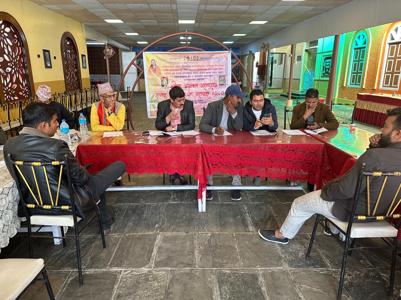 जनचेतना युवा, समुह धुलिखेलको आयोजनामा बल्टारेश्वर मन्दिर निर्माणार्थ महायज्ञ हुँदै