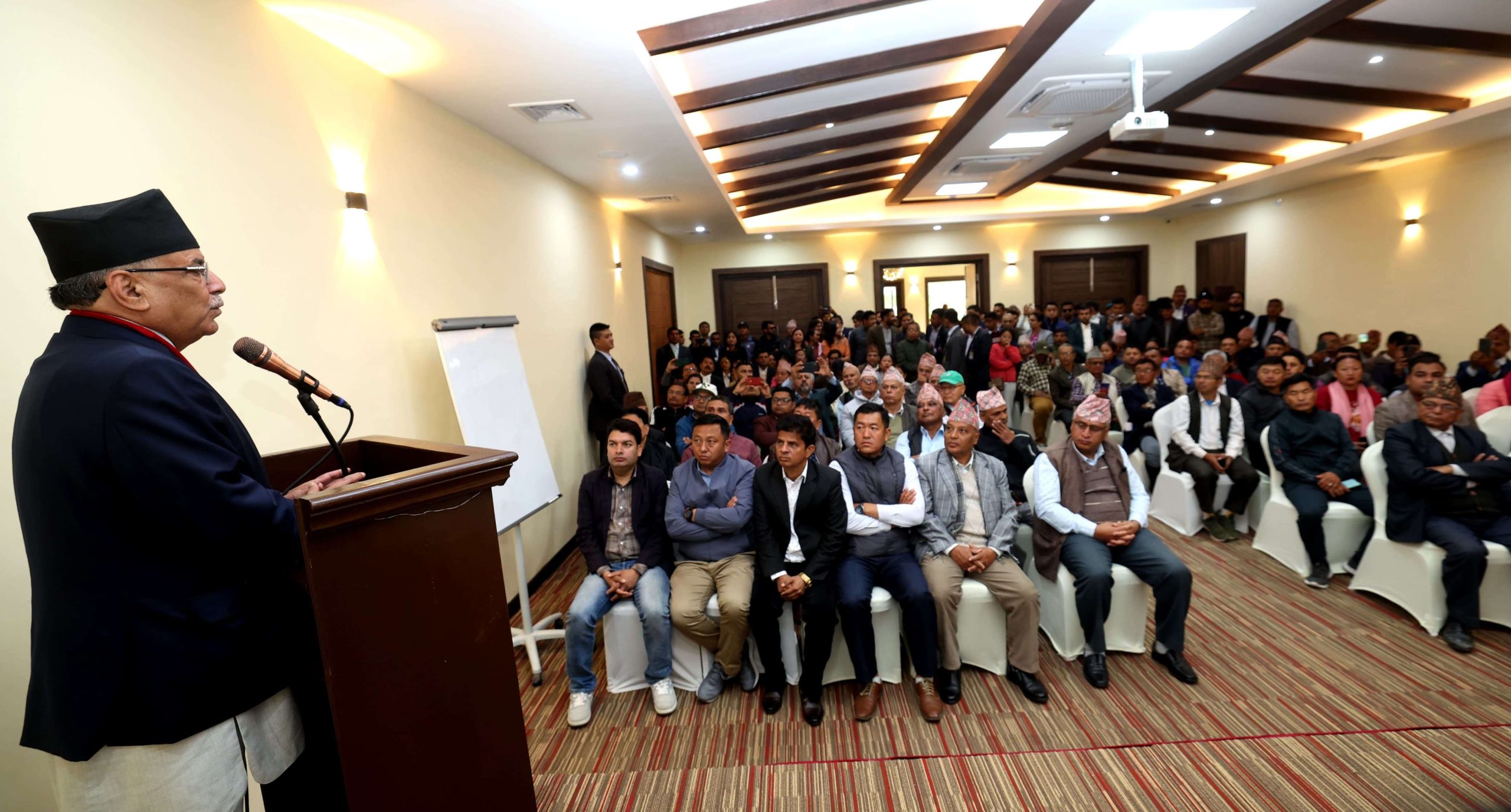 देशको राजनीति सही ट्रयाकमा आयो : प्रधानमन्त्री