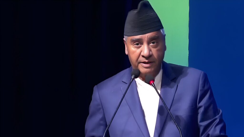 लगानीका लागि नेपालको उदार नीतिले सहज व्यवस्था गरेको छ : देउवा